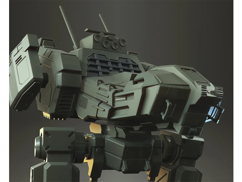 Mech Jenner Ready To Print Modello di stampa 3D