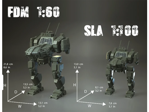 Mech Jenner Ready To Print Modello di stampa 3D