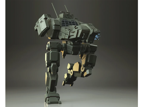 Mech Jenner Ready To Print Modello di stampa 3D
