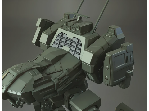 Mech Jenner Ready To Print Modello di stampa 3D