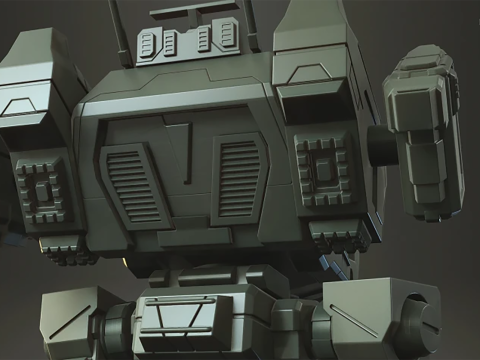 Mech Jenner Ready To Print Modello di stampa 3D