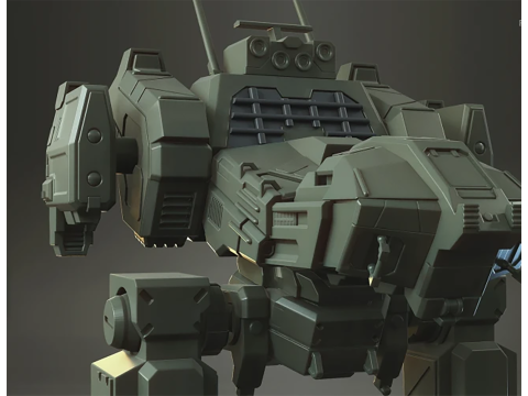 Mech Jenner Ready To Print Modello di stampa 3D