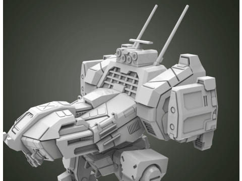 Mech Jenner Ready To Print Modello di stampa 3D