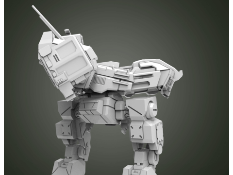 Mech Jenner Ready To Print Modello di stampa 3D