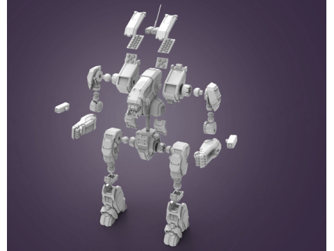 MWO Archer Ready To Print 3D Print Model