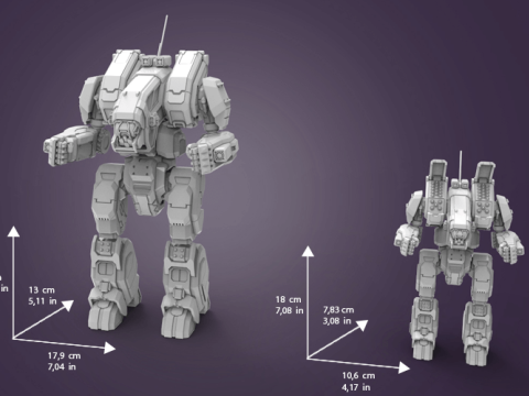 MWO Archer Ready To Print 3D Print Model