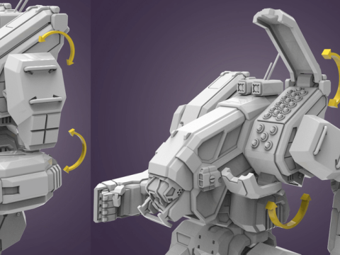 MWO Archer Ready To Print 3D Print Model
