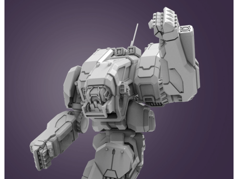 MWO Archer Ready To Print 3D Print Model