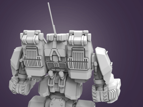 MWO Archer Ready To Print 3D Print Model
