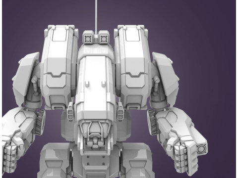 MWO Archer Ready To Print 3D Print Model