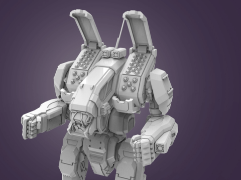 MWO Archer Ready To Print 3D Print Model
