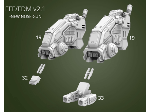MWO Mad Dog Ready To Print 3D Принт Модель