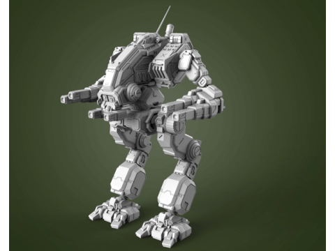 MWO Mad Dog Ready To Print 3D Принт Модель