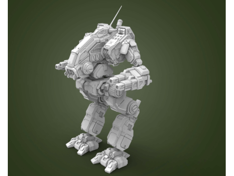MWO Mad Dog Ready To Print 3D Принт Модель