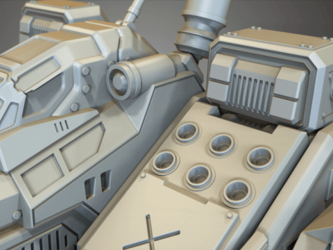 MWO Mad Dog Ready To Print 3D Принт Модель