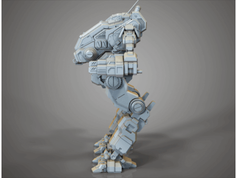 MWO Mad Dog Ready To Print 3D Принт Модель
