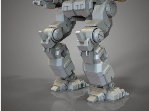 MWO Mad Dog Ready To Print 3D Принт Модель
