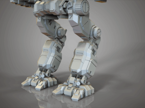 MWO Mad Dog Ready To Print 3D Принт Модель