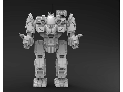 MWO Battlemaster Ready To Print 3D Print Model