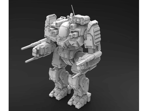 MWO Battlemaster Ready To Print 3D-Druckmodell