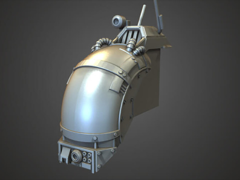 MWO Battlemaster Ready To Print 3D-Druckmodell