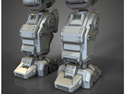 MWO Battlemaster Ready To Print 3D-Druckmodell