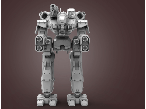 MWO BattleTech Marauder Ready To Print 3D Print Model