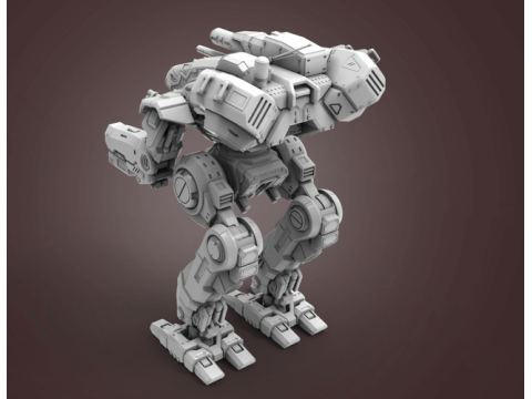 MWO BattleTech Marauder Ready To Print 3D Print Model
