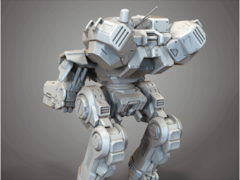 MWO BattleTech Marauder Ready To Print 3D Print Model