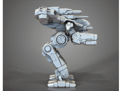 MWO BattleTech Marauder Ready To Print 3D Print Model