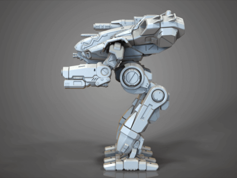 MWO BattleTech Marauder Ready To Print 3D Print Model