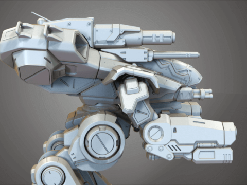 MWO BattleTech Marauder Ready To Print 3D Print Model
