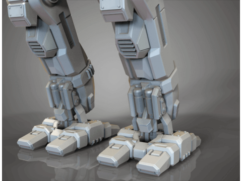 MWO BattleTech Marauder Ready To Print 3D Print Model