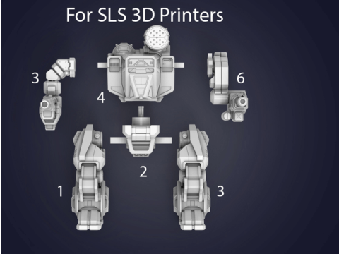 MWO Thor Summoner Ready To Print Model Cetak 3D