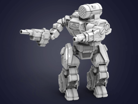 MWO Thor Summoner Ready To Print Model Cetak 3D