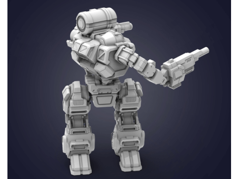 MWO Thor Summoner Ready To Print Model Cetak 3D