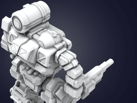MWO Thor Summoner Ready To Print Model Cetak 3D