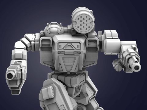 MWO Thor Summoner Ready To Print Model Cetak 3D