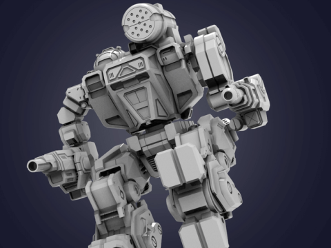 MWO Thor Summoner Ready To Print Model Cetak 3D