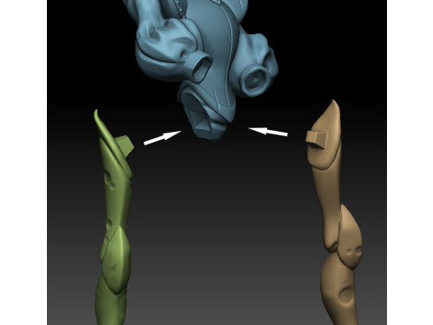 Medievil Fanart Statue Ready To Prin 3D 打印模型
