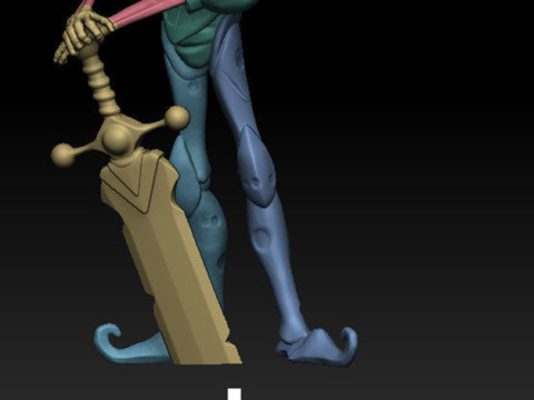 Medievil Fanart Statue Ready To Prin 3D 打印模型