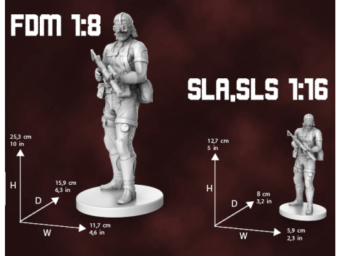 Metal Gear Solid prêt à imprimer Modèles 3D en vedette