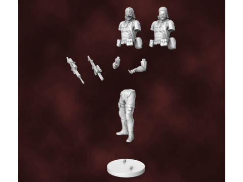 Metal Gear Solid prêt à imprimer Modèles 3D en vedette