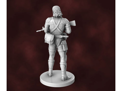 Metal Gear Solid prêt à imprimer Modèles 3D en vedette