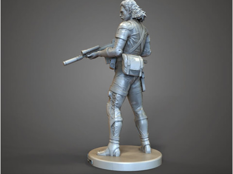 Metal Gear Solid prêt à imprimer Modèles 3D en vedette