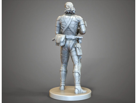 Metal Gear Solid prêt à imprimer Modèles 3D en vedette