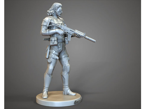 Metal Gear Solid prêt à imprimer Modèles 3D en vedette