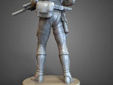 Metal Gear Solid prêt à imprimer Modèles 3D en vedette