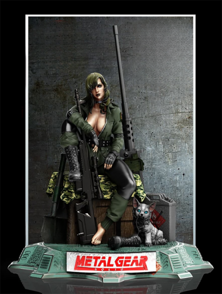 Sniperwolf Metal Gear Ready To Print 3D Baskı Modeli .c4d .max .obj .3ds .fbx .stl .blend