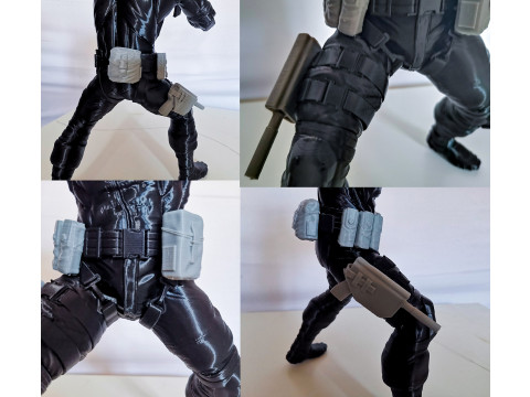 Metal Gear Solid 1 - Snake Ready To Print Modèles 3D en vedette